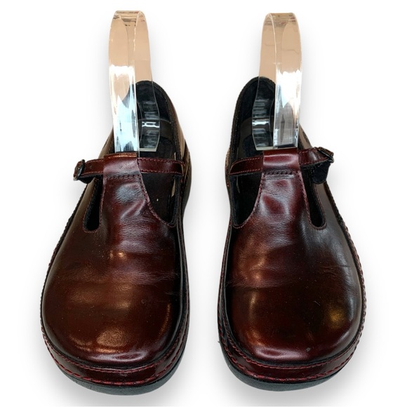 TIMBERLAND PRO RENOVA RED METALLIC MARY JANE SHOES. WOMEN’S SIZE 6.5 - Picture 2 of 6